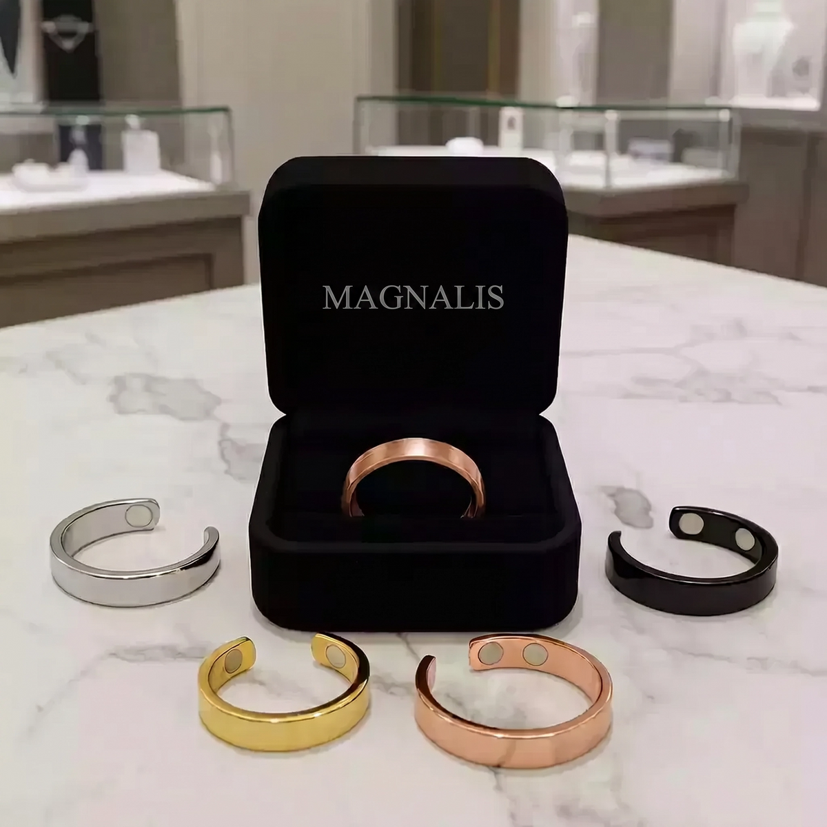 MAGNALIS™ • Magnetisk ring för viktminskning